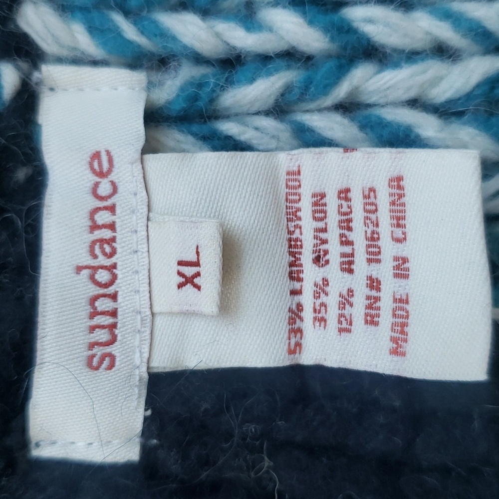 Sundance Multicolor Patchwork Open Cardigan Women… - image 2